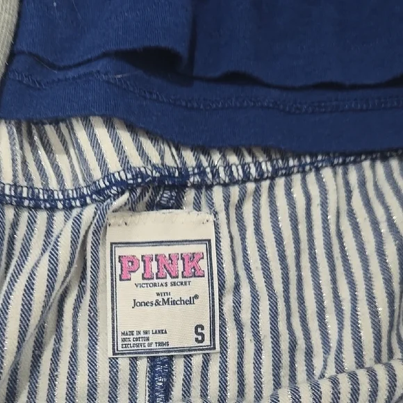 Blue and Gray Love Pink Outfit Set - Picture 4 of 5